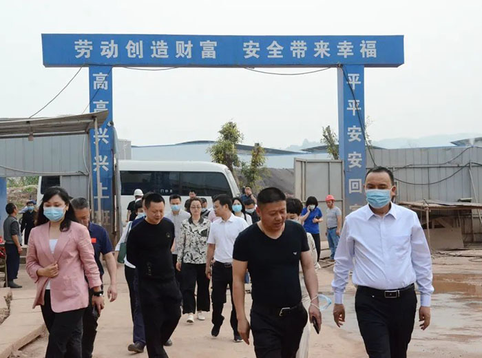内江市政协委员会莅临永乐高ylg888888实业项目调研
